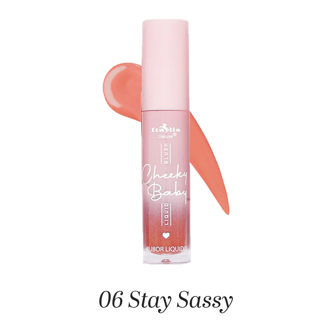 Rubor Líquido Cheeky Baby Liquid Blush - Italia Deluxe