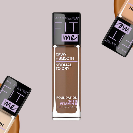 Base Fit Me Dewy + Smooth Foundation - Maybelline