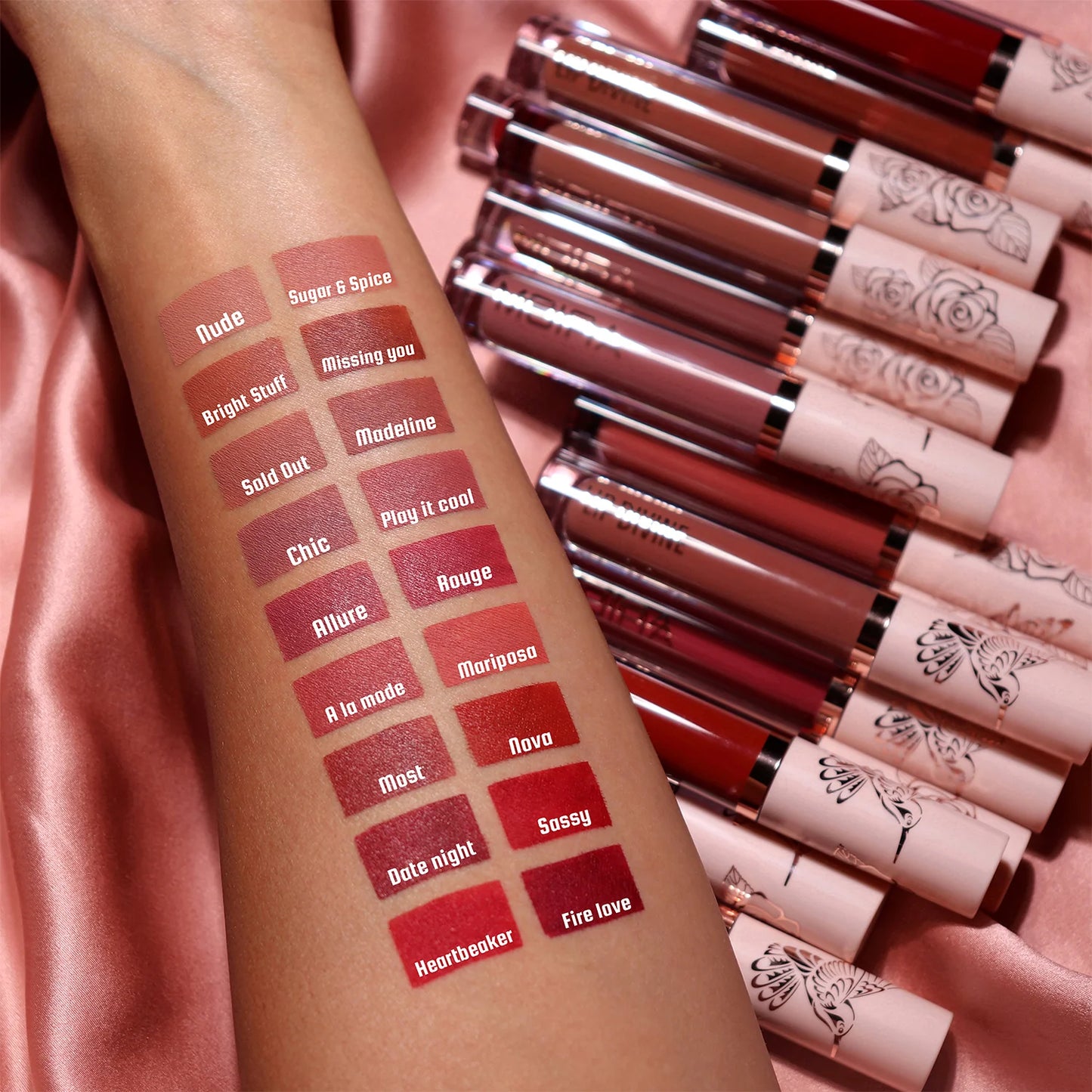 Labial Liquido Matte Lip Divine Liquid Lipstick - Moira