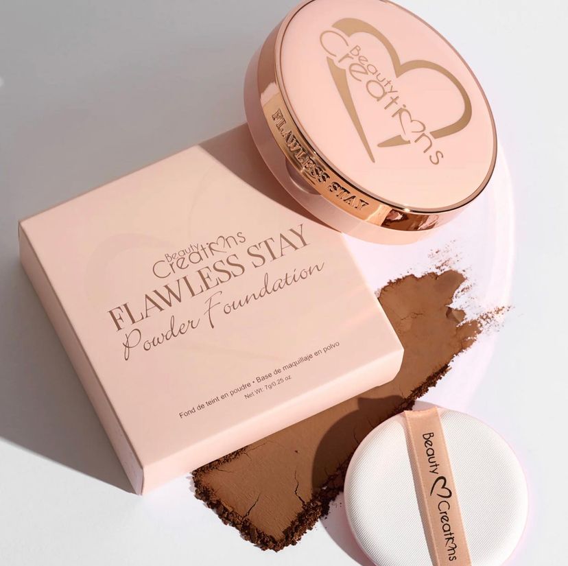 Base en Polvo Powder Foundation Flawless Stay - Beauty Creations