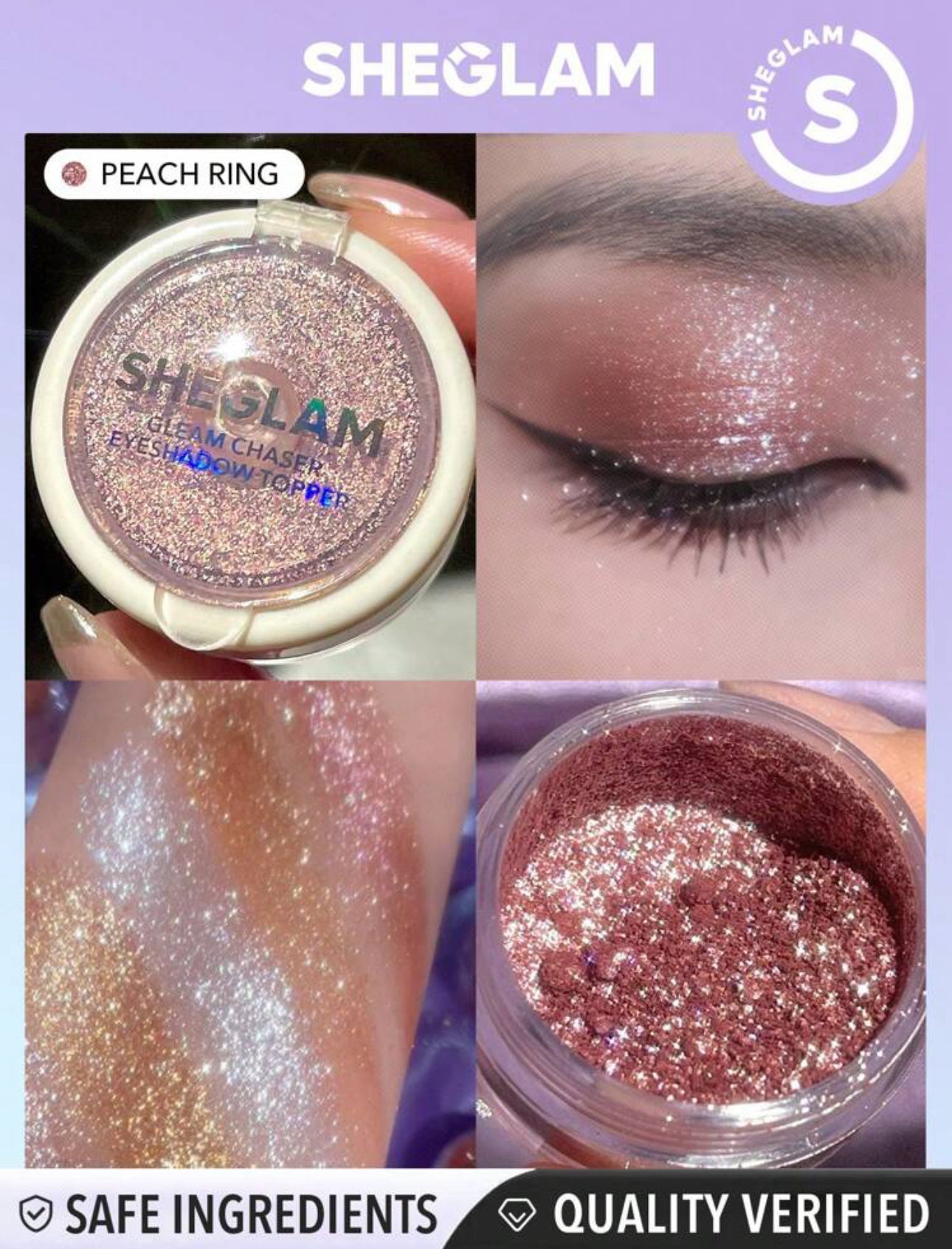 Sheglam - Sombra Para Ojos Gleam Chaser Eyeshadow Topper