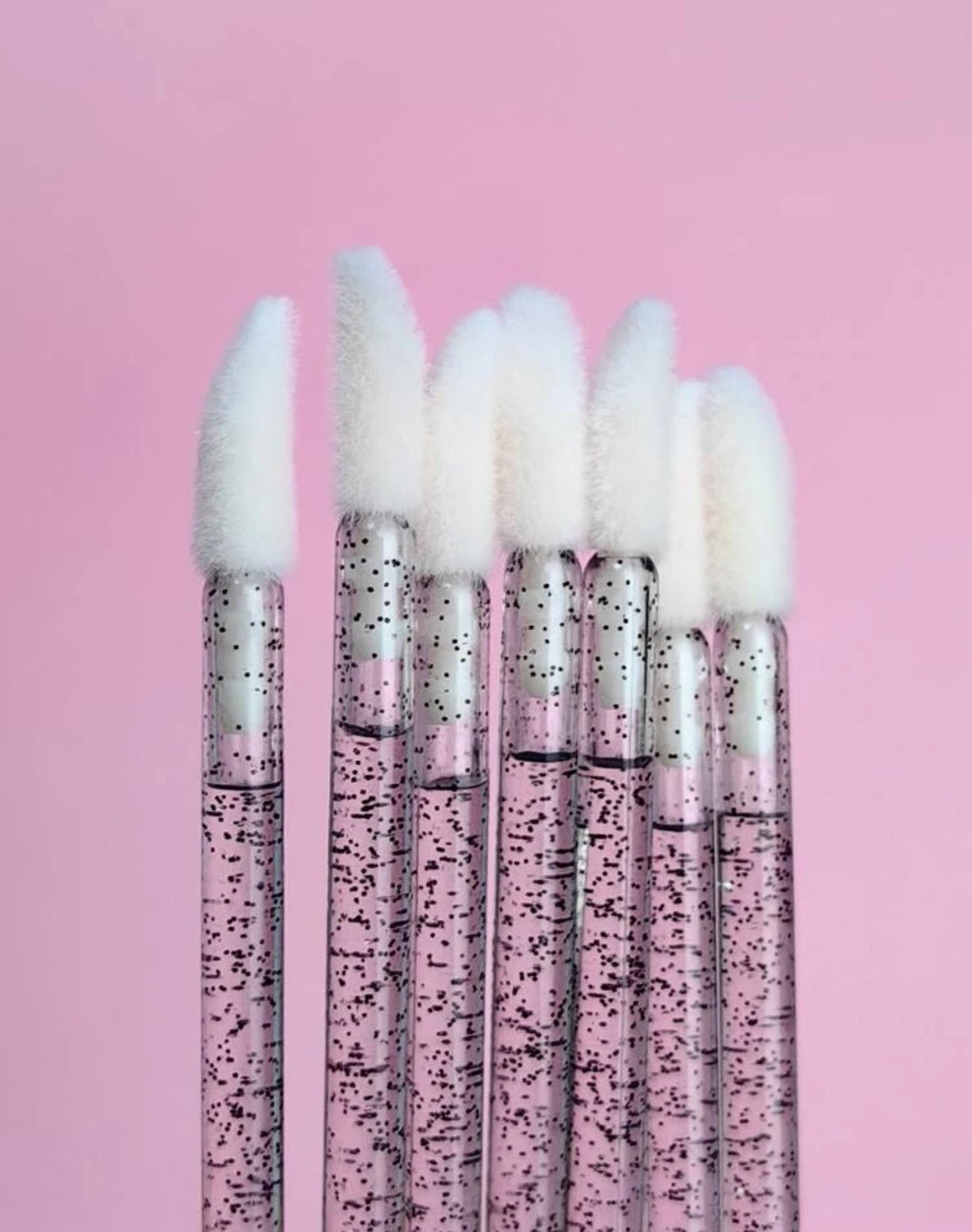 Paquetes de Desechables para Labios con Glitter ( 50 Unidades)