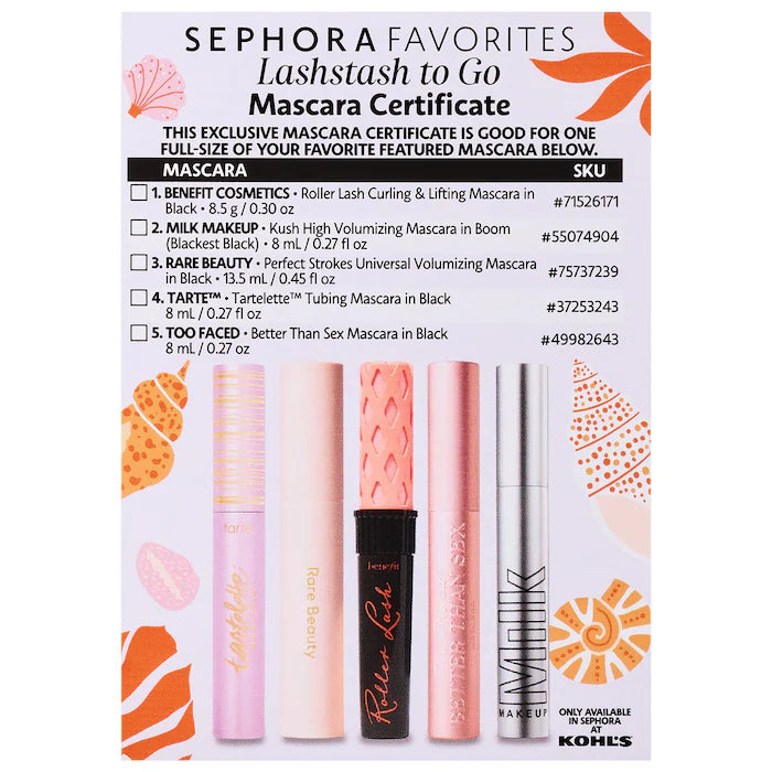 Sephora Favorites - Summer Lash Stash Mascara Set with Voucher **Bajo-pedido**