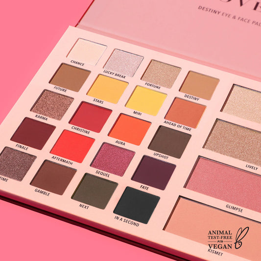 Paleta De Ojos y Rostro DISCOVER ME Destiny Eye & Face Palette - Moira