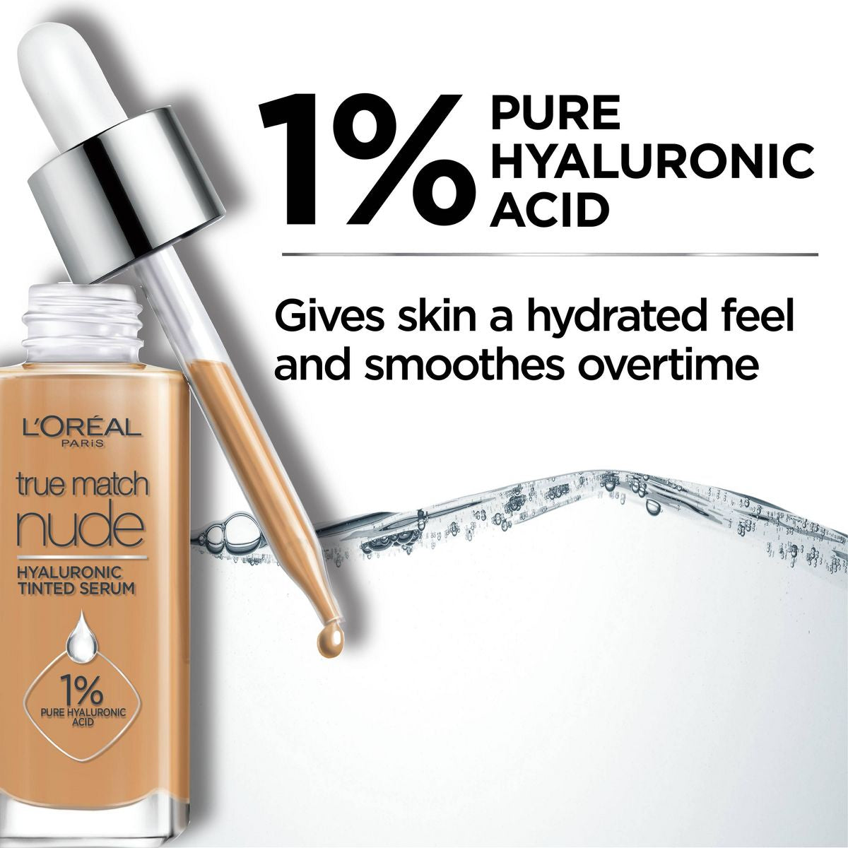 Base True Match Nude Hyaluronic Tinted Serum - L’Oréal Paris