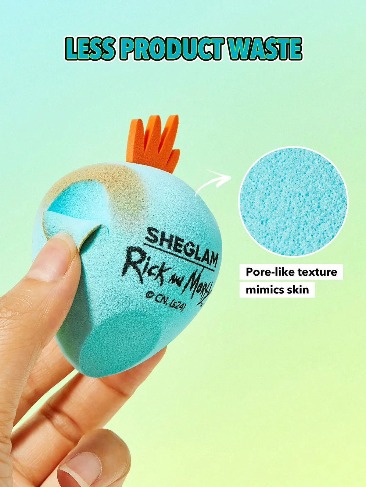 Rick y Morty X SHEGLAM Esponja de belleza del Sr. Meeseeks