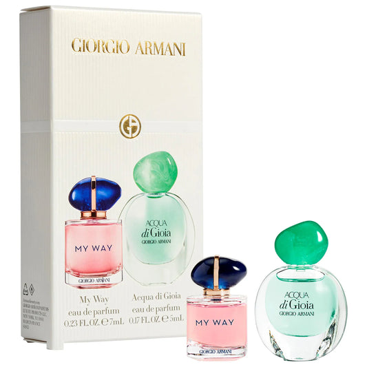 Armani Beauty Mini My Way & Acqua di Gioia Perfume Duo **BAJO PEDIDO**