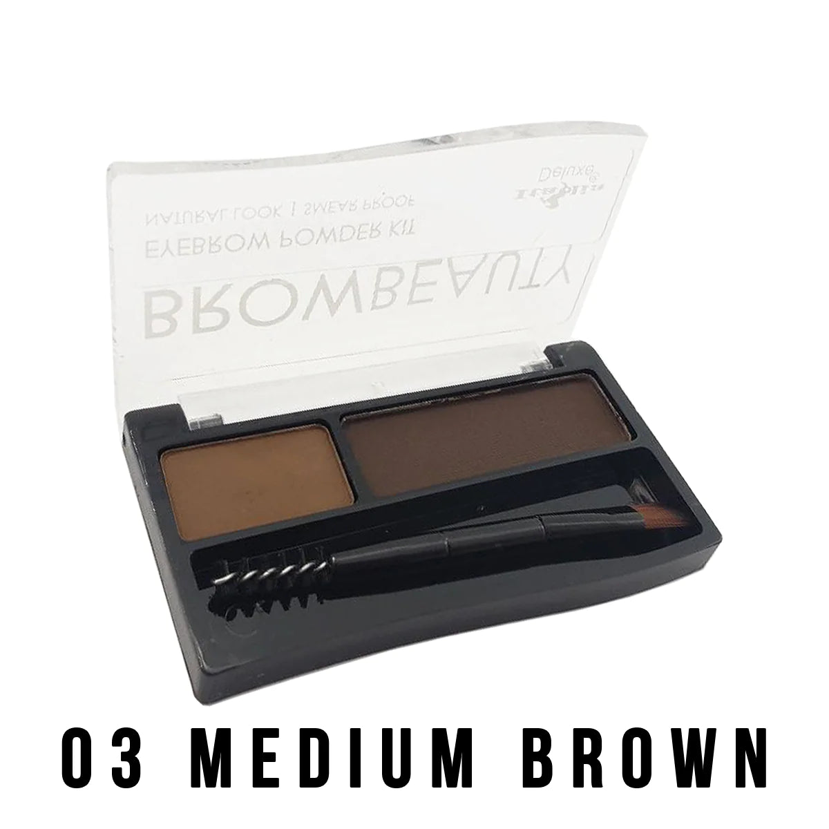 Kit de Polvo para Cejas BrowBeauty Eyebrow Powder Kit - Italia Deluxe