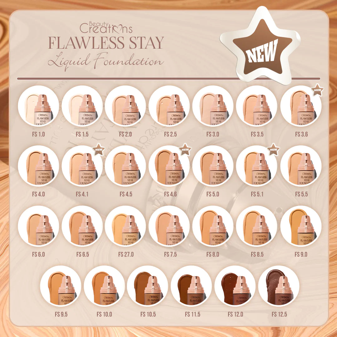 Base Flawless Stay Foundation - Beauty Creations