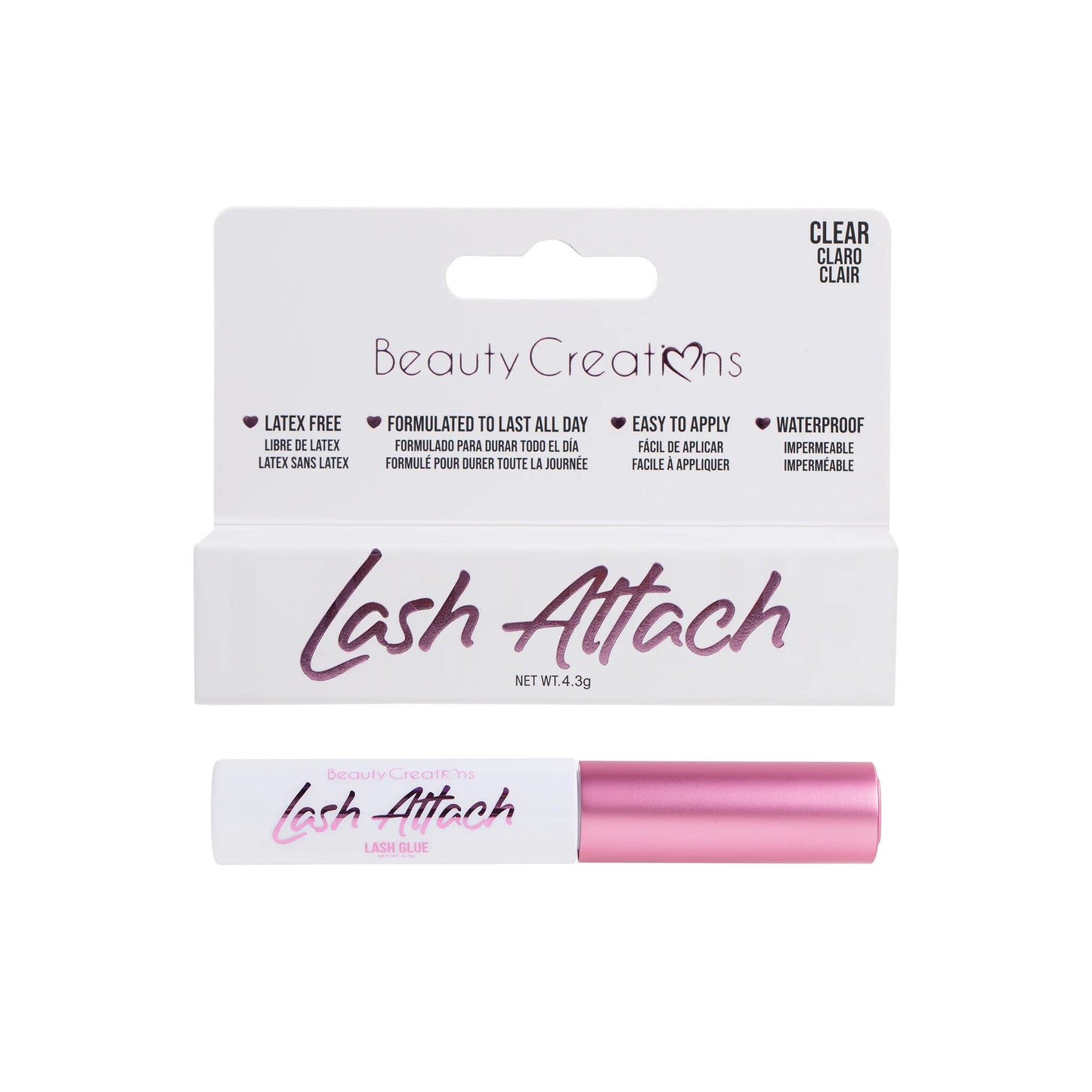 Beauty Creations - Pegamento de Pestañas Lash Attach Glue Applicator