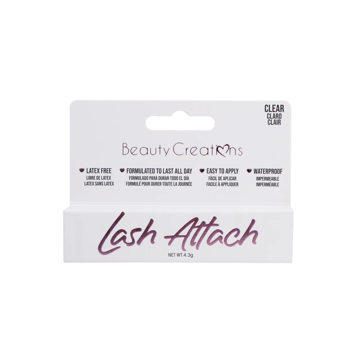 Beauty Creations - Pegamento de Pestañas Lash Attach Glue Applicator