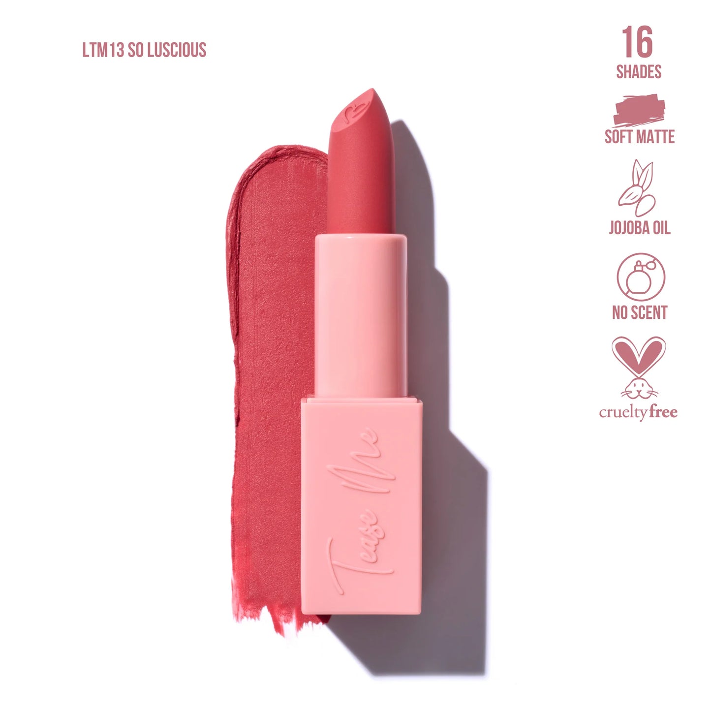 Labial Tease Me Lipsticks - Beauty Creations