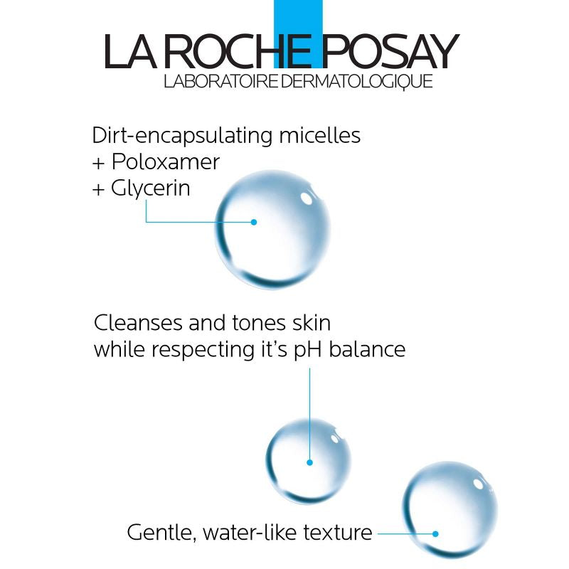 La Roche Posay - Ultra Micellar Cleansing Water and Makeup Remover for Sensitive Skin