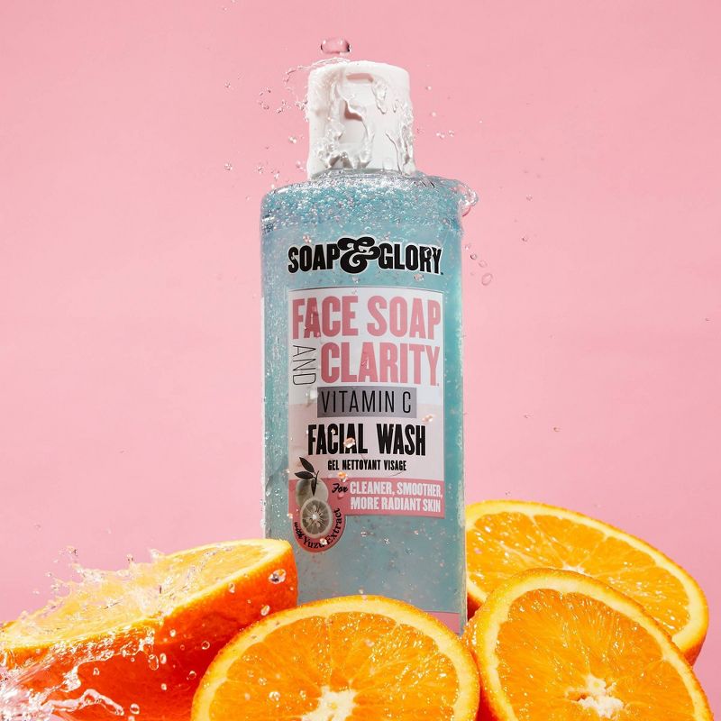 Soap & Glory - Limpiador Face Soap & Clarity 3-in-1 Daily Vitamin C Facial Wash