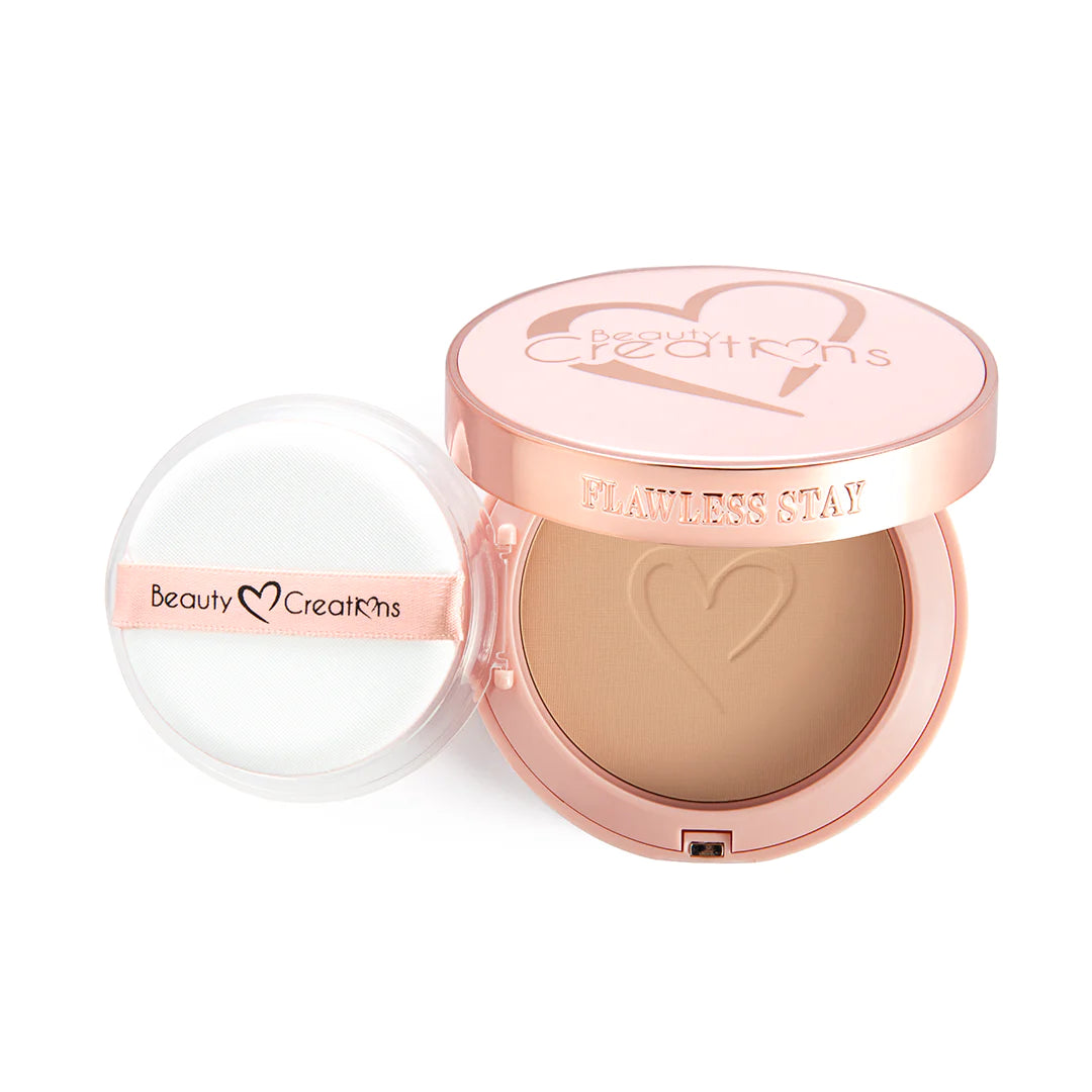 Base en Polvo Powder Foundation Flawless Stay - Beauty Creations