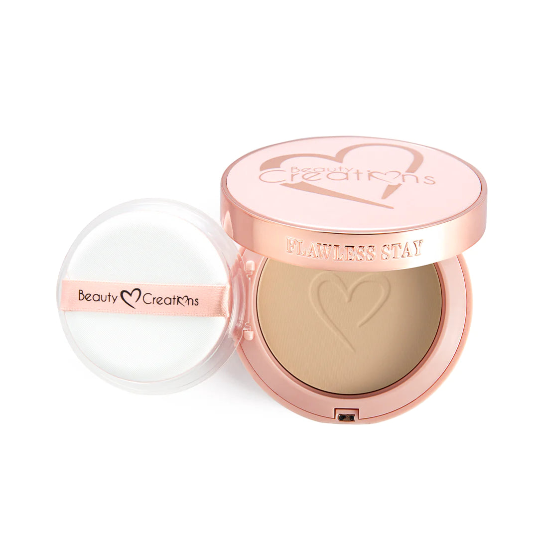 Base en Polvo Powder Foundation Flawless Stay - Beauty Creations