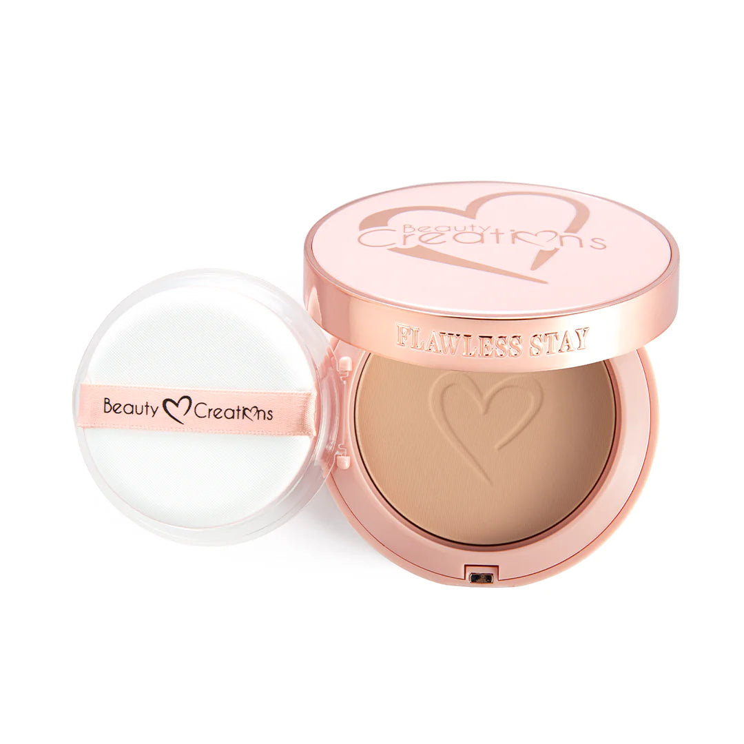 Base en Polvo Powder Foundation Flawless Stay - Beauty Creations