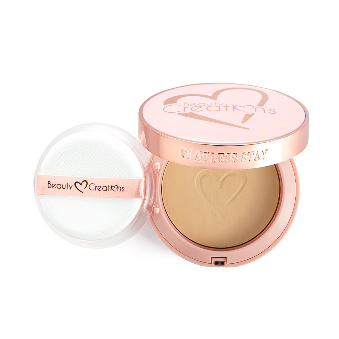 Base en Polvo Powder Foundation Flawless Stay - Beauty Creations