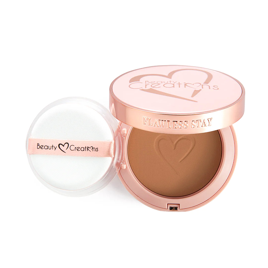 Base en Polvo Powder Foundation Flawless Stay - Beauty Creations