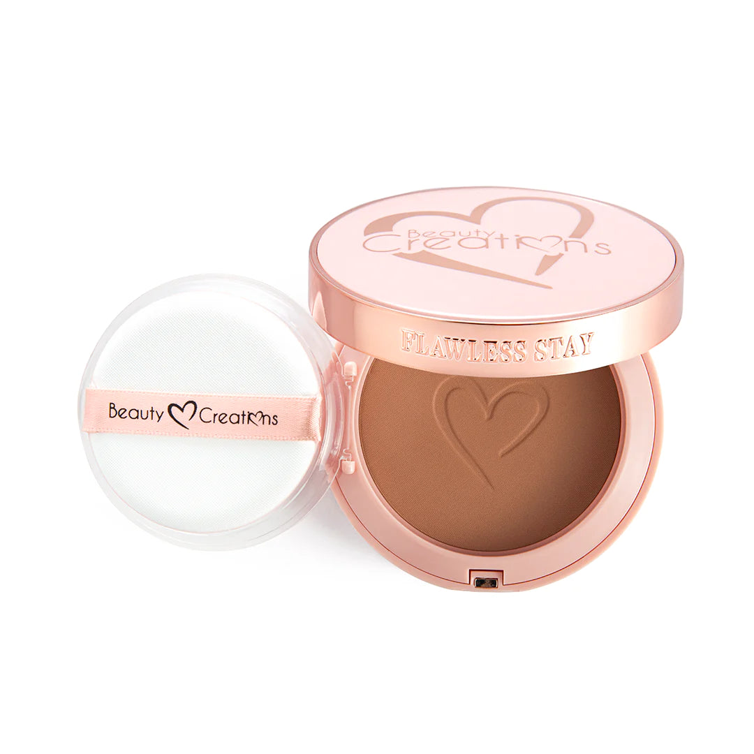 Base en Polvo Powder Foundation Flawless Stay - Beauty Creations