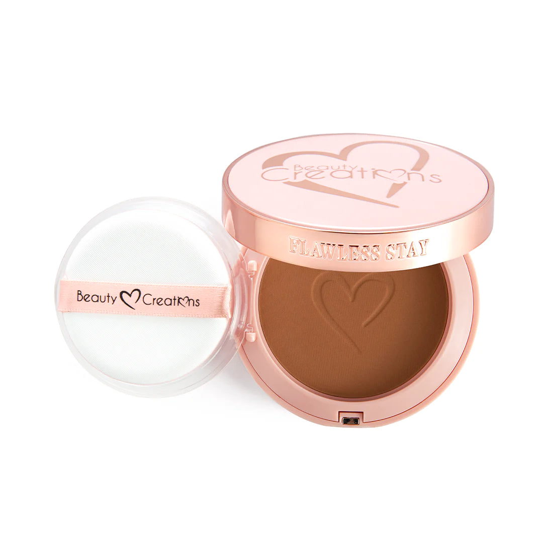 Base en Polvo Powder Foundation Flawless Stay - Beauty Creations