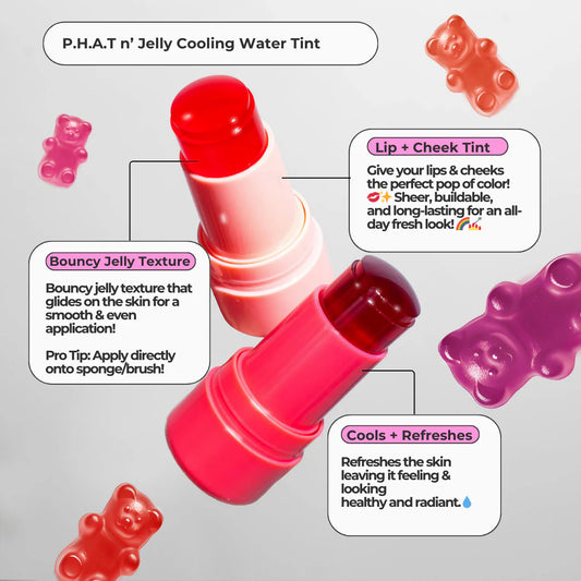 Italia Deluxe - P.H.A.T n' Jelly Cooling Water Tint *BAJO-PEDIDO