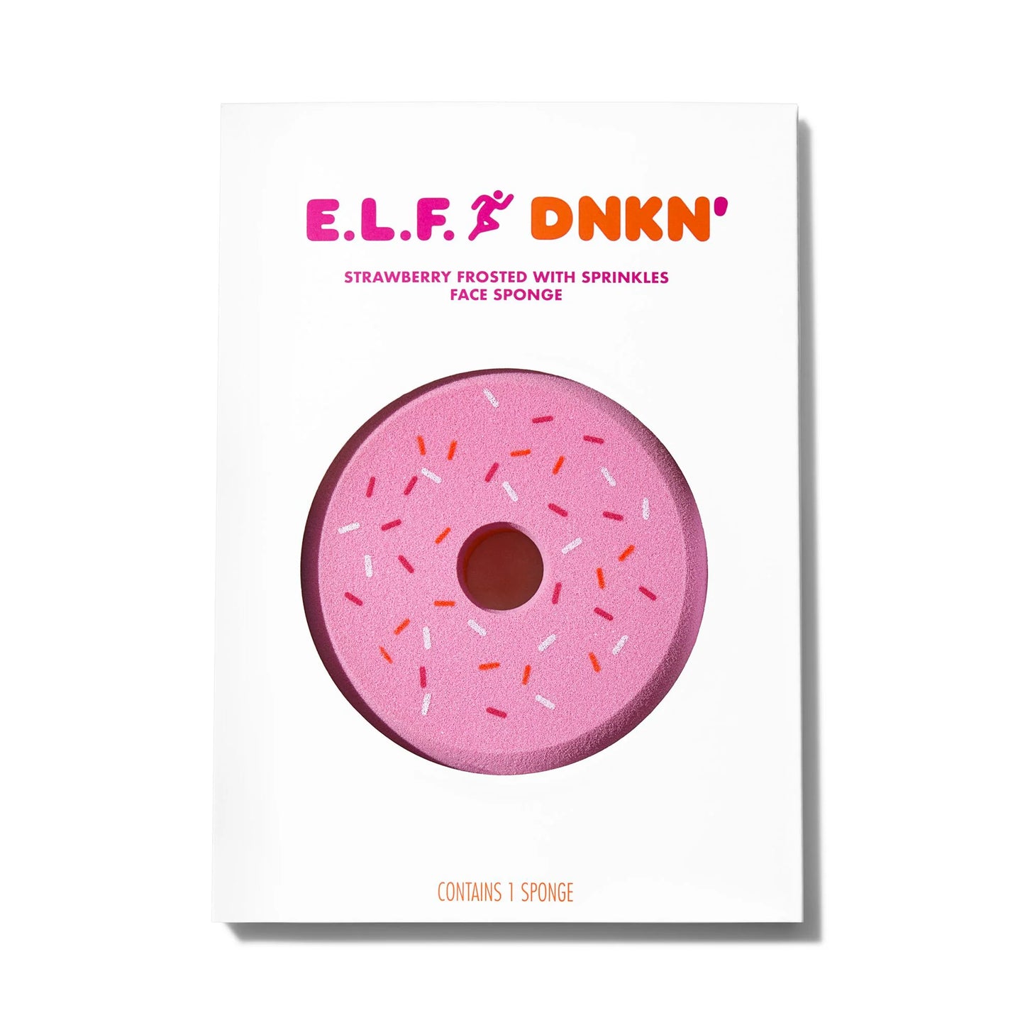 🚨Esponja Strawberry Frosted With Sprinkles Face Sponge - Elf Cosmetics