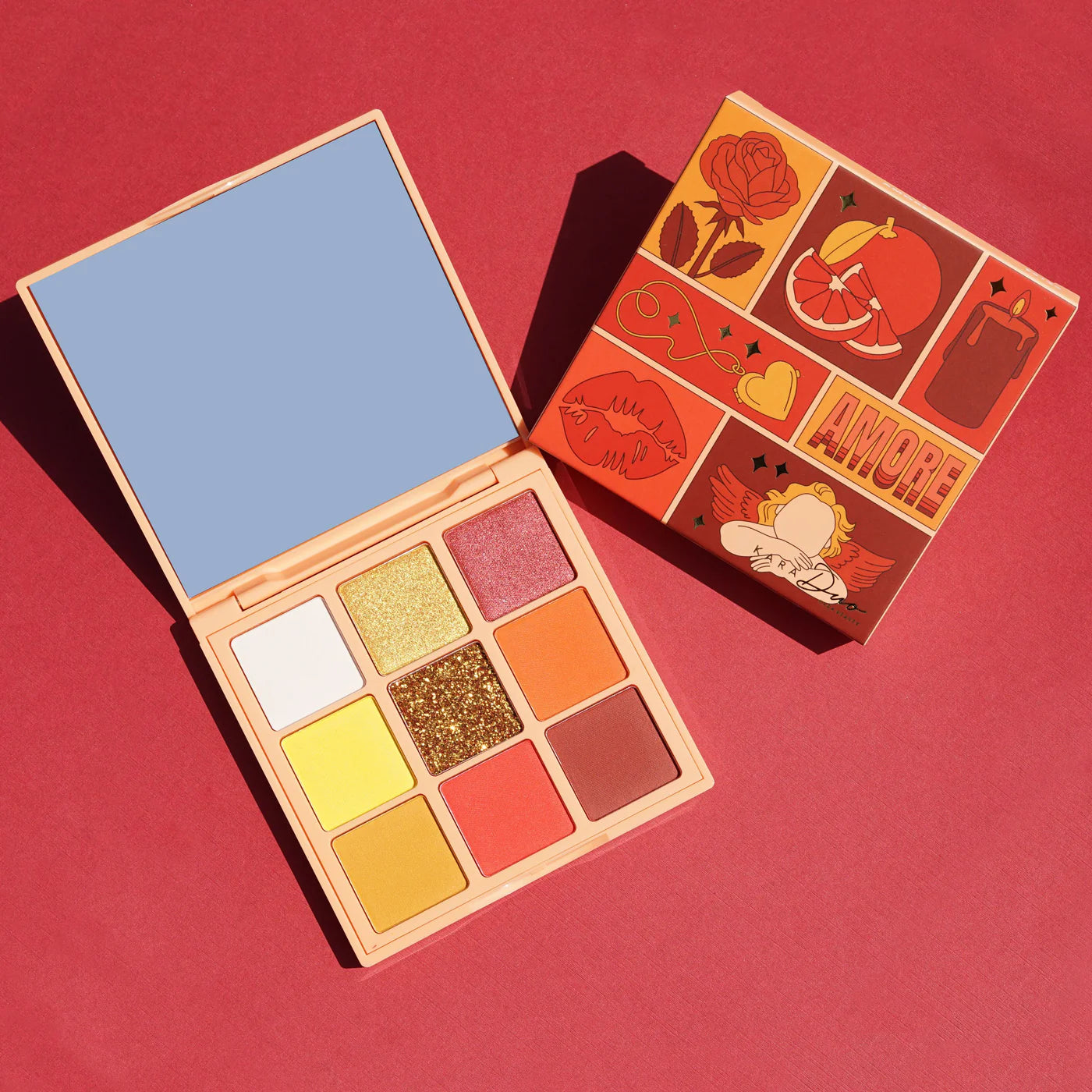 🚨Paleta de Sombras Amore Creative Beauty Palette - Kara Beauty