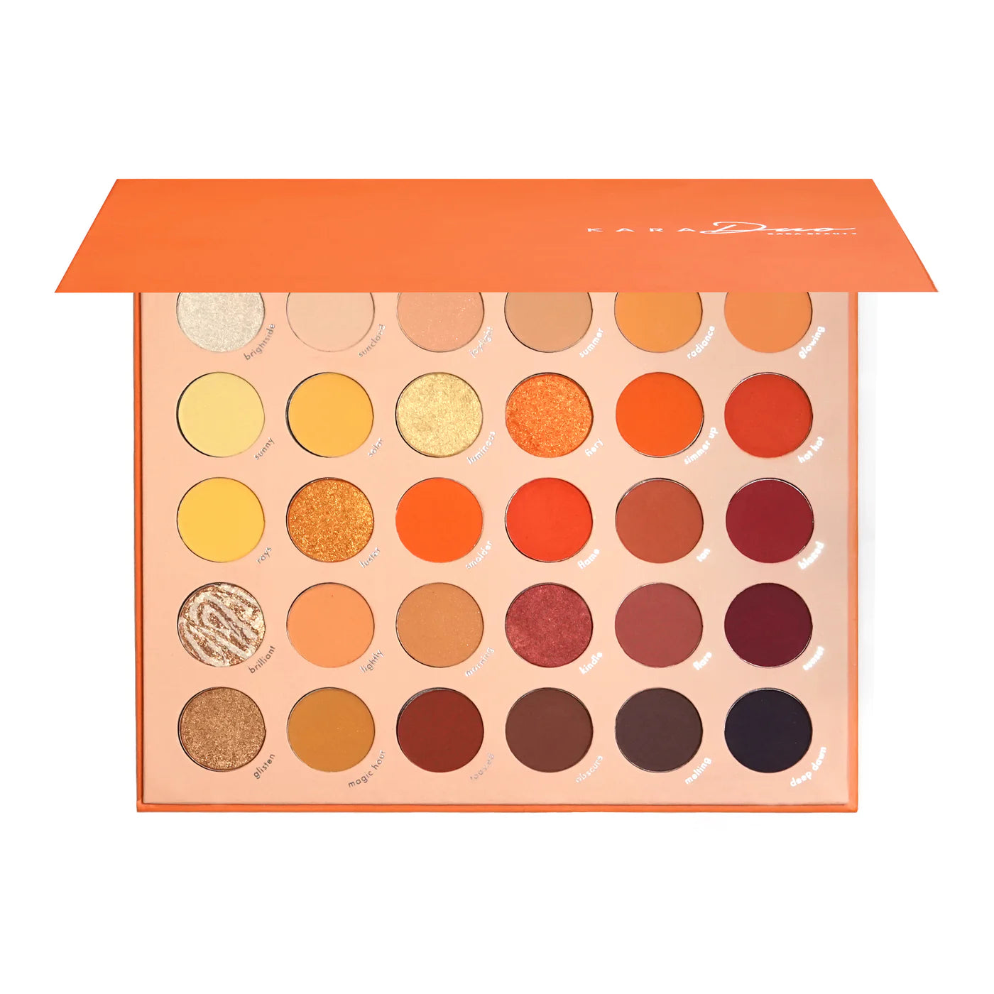 Paleta de Sombras Creative Beauty Palette PRO24 Soleil Blaze - Kara Beauty