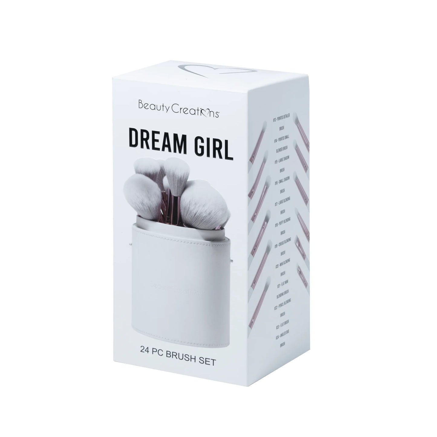 Set de Brochas Dream Girl 24 Piezas Brush Set - Beauty Creations