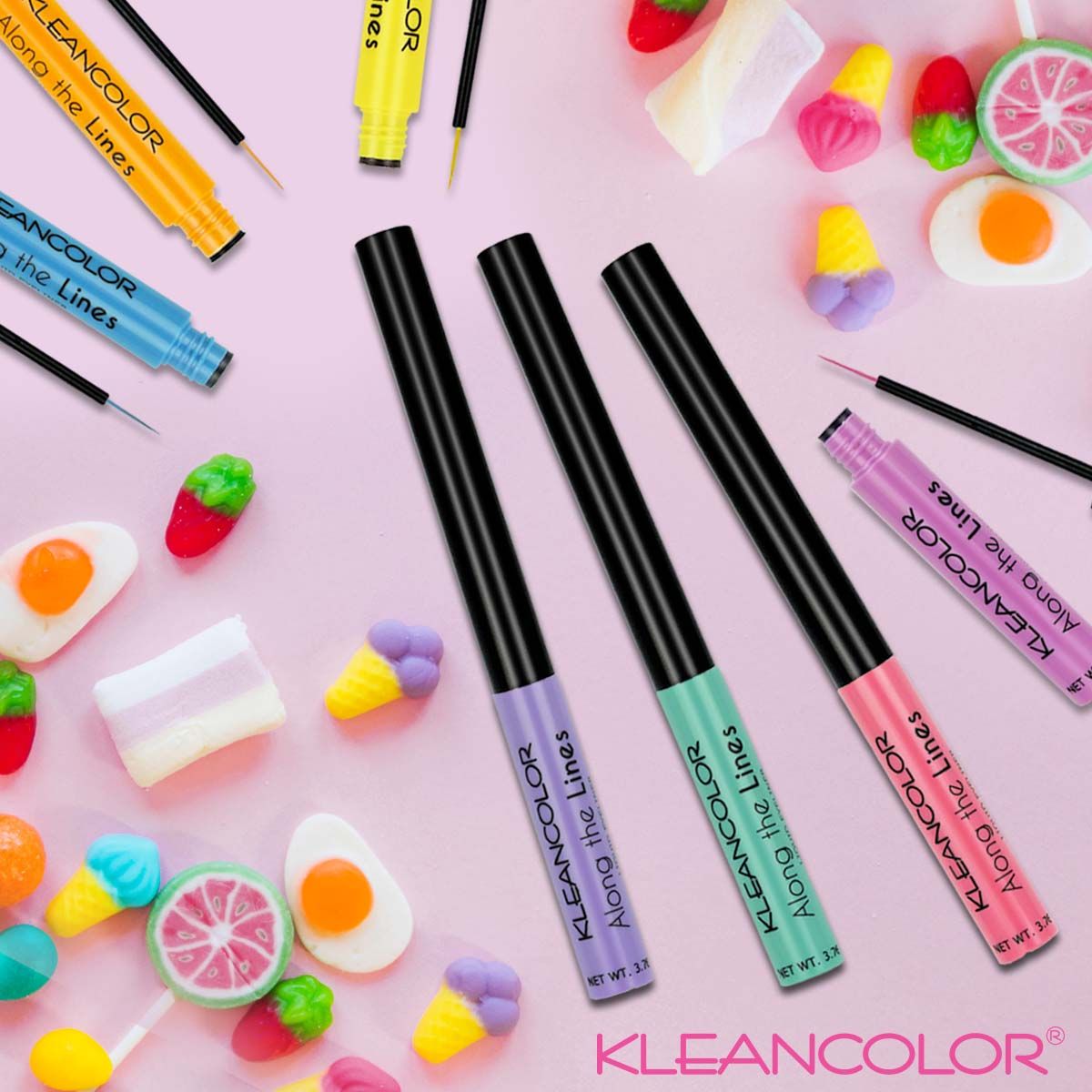 🚨Delineador Liquido Pastel Liquid Eyeliner - Kleancolor