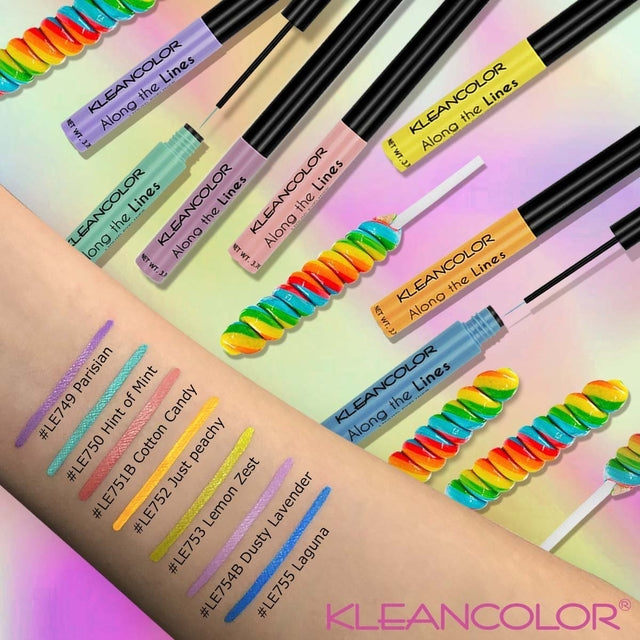 🚨Delineador Liquido Pastel Liquid Eyeliner - Kleancolor