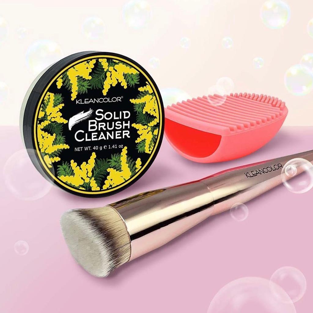 Jabón Limpiador de Brochas Sólido  Solid Brush Cleaner - Kleancolor