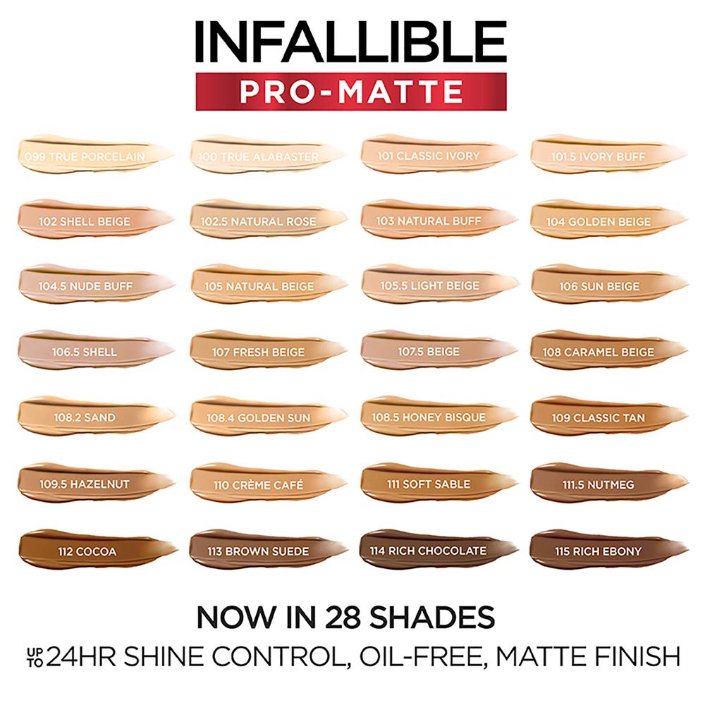 Base Infallible Pro-Matte Foundation Normal/Oily Skin - L’Oréal Paris