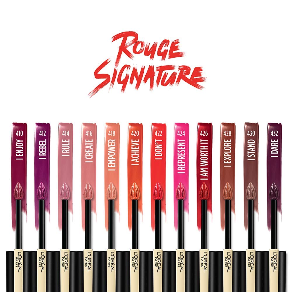 Tinta Labial Rouge Signature Matte Liquid Lipstick - L’Oréal Paris