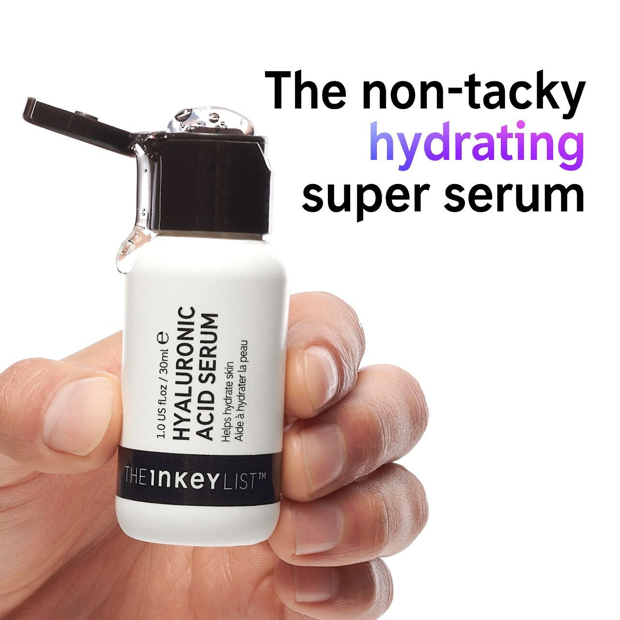 Suero Facial Hyaluronic Acid (HA) Hydrating Face Serum - The Inkey List