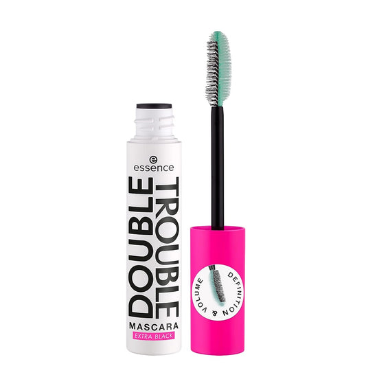 Máscara de Pestañas Double Trouble Mascara - Essence