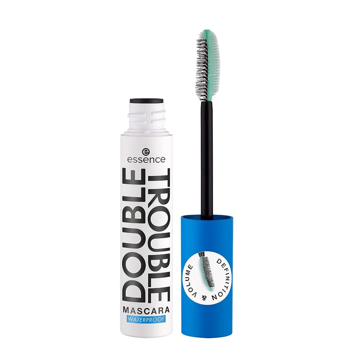 Máscara de Pestañas Double Trouble Waterproof Mascara - Essence