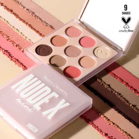 Paleta de Sombras Nude X Mini Unseen Shadow Palette - Beauty Creations