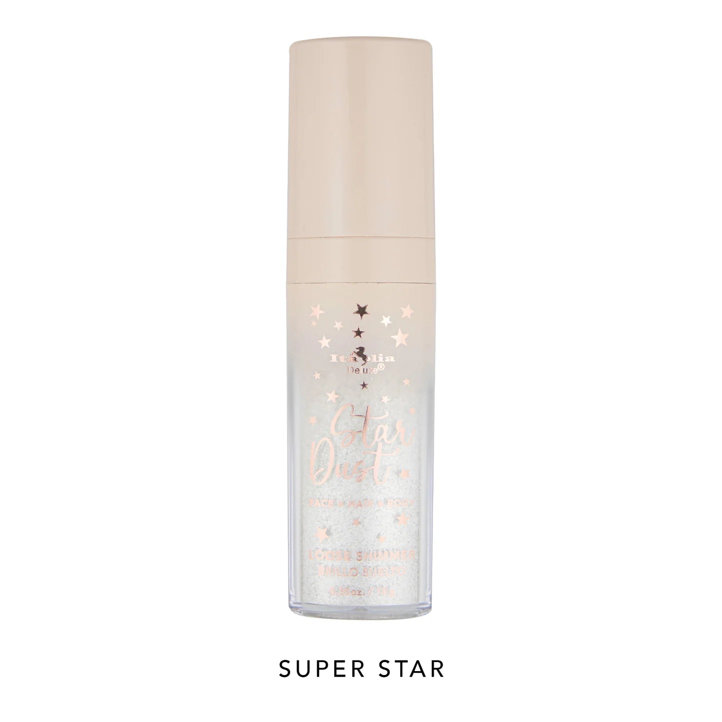 Italia Deluxe - Polvo Suelto Star Dust Loose Shimmer for Face, Hair, & Body