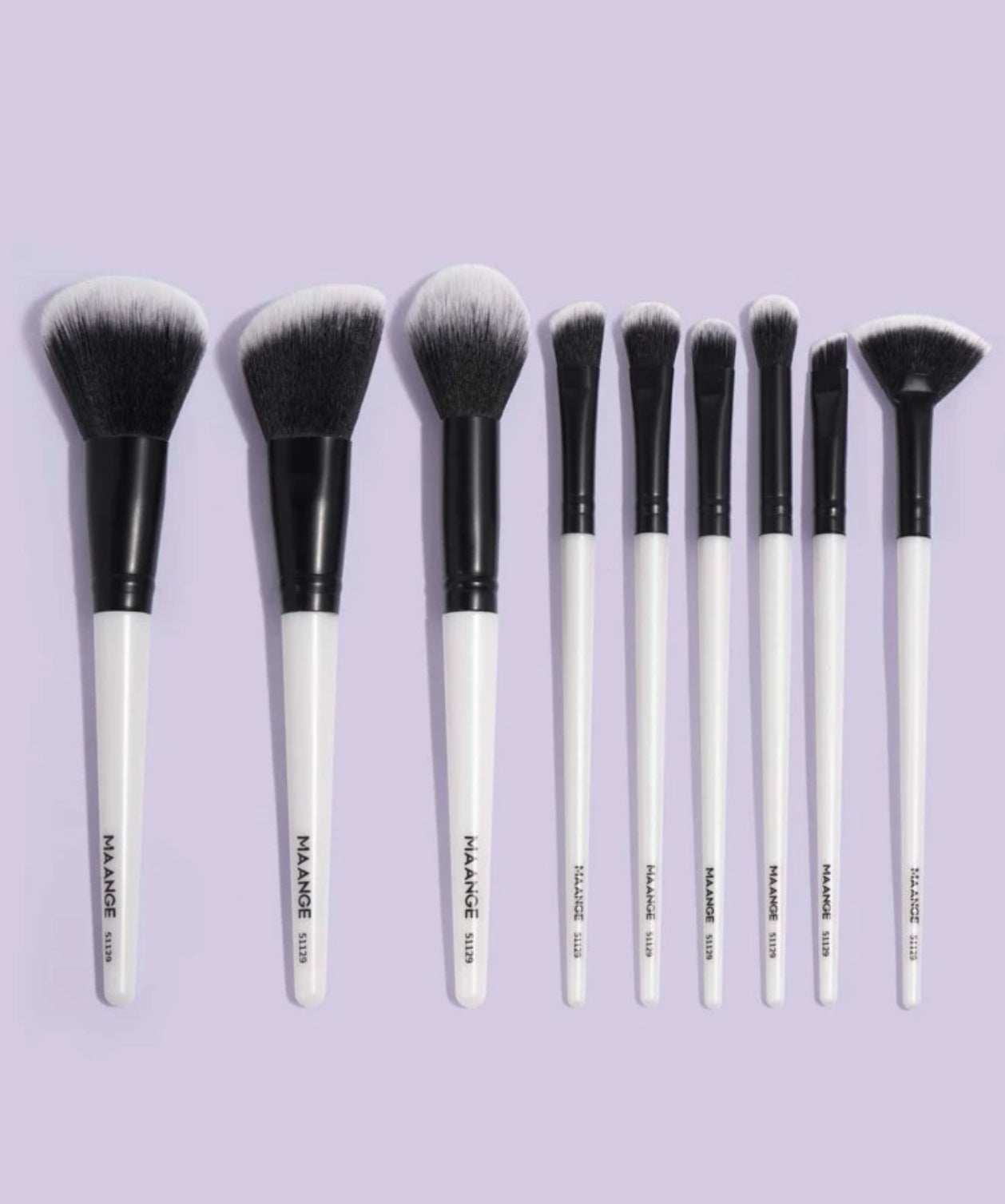 Set de 9 Brochas Faciales