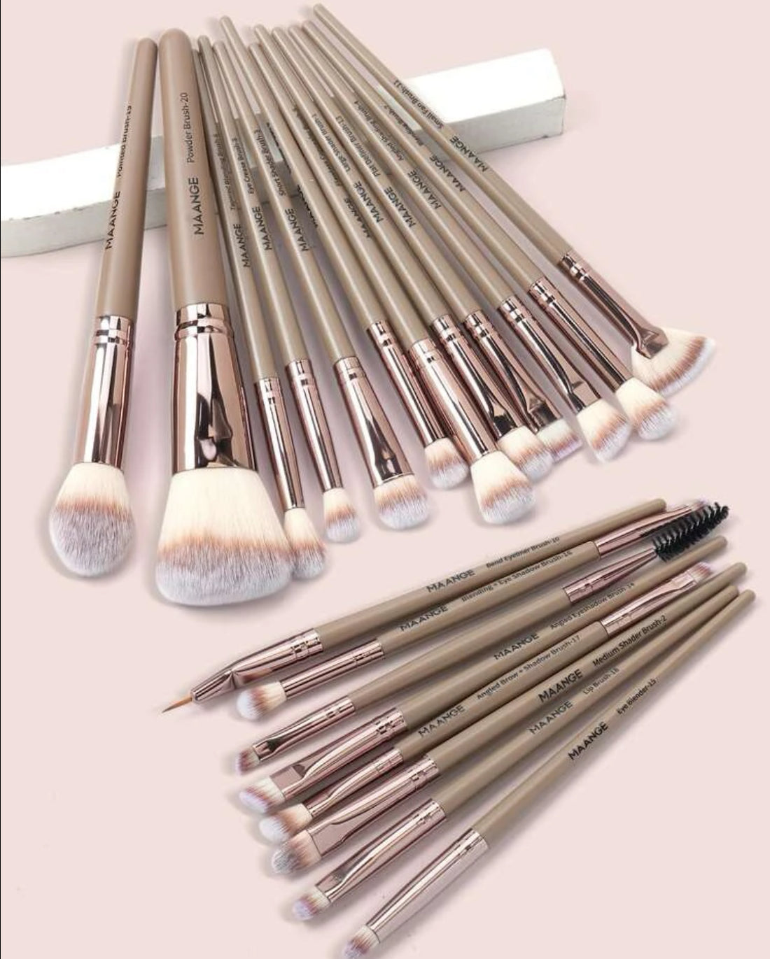 Shein - Set de 20 Brochas para maquillaje