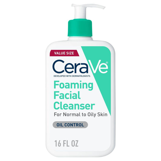 Cerave - Limpiador Facial Foaming Face Wash Facial Cleanser for Normal to Oily Skin