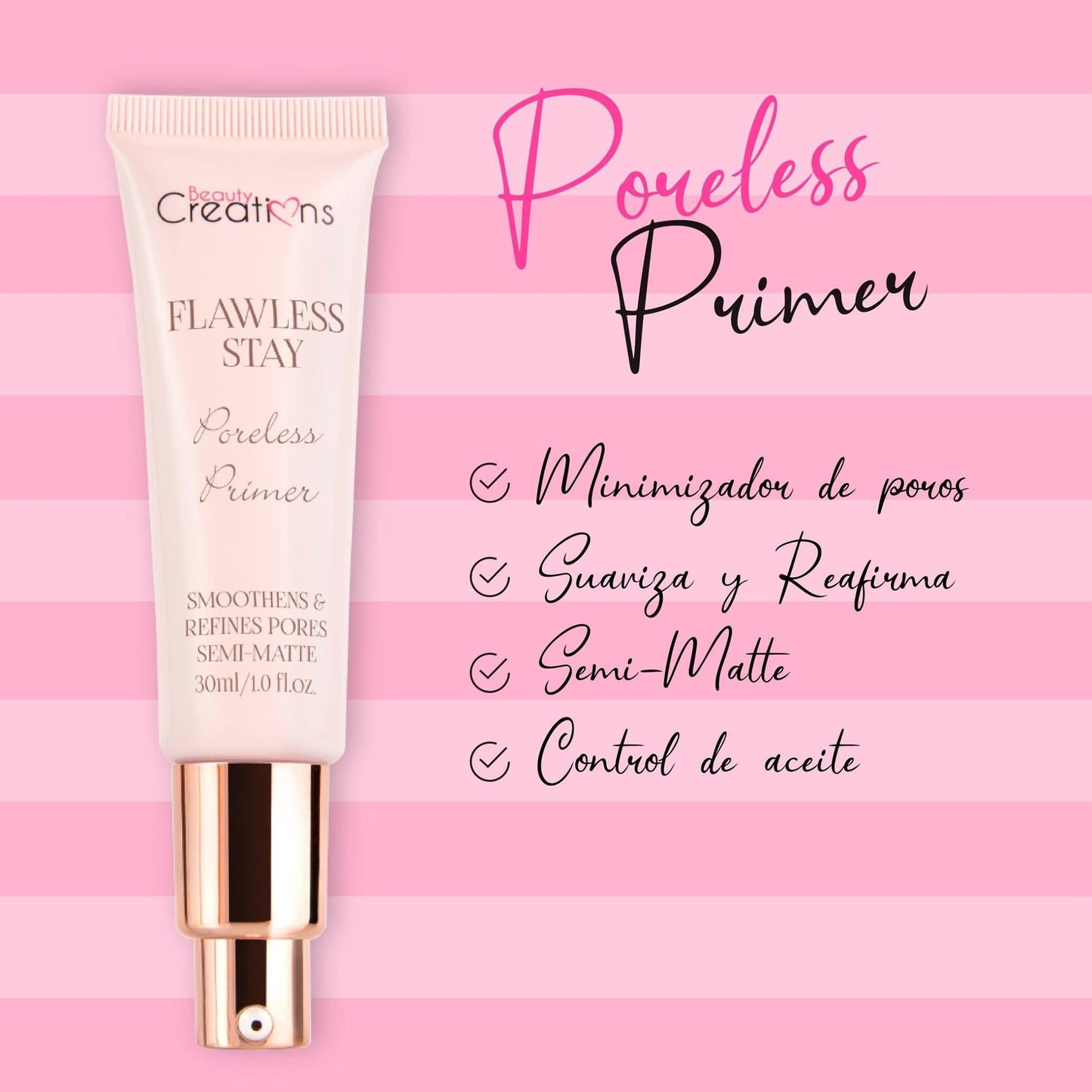 Flawless Stay Poreless Primer- Beauty Creations