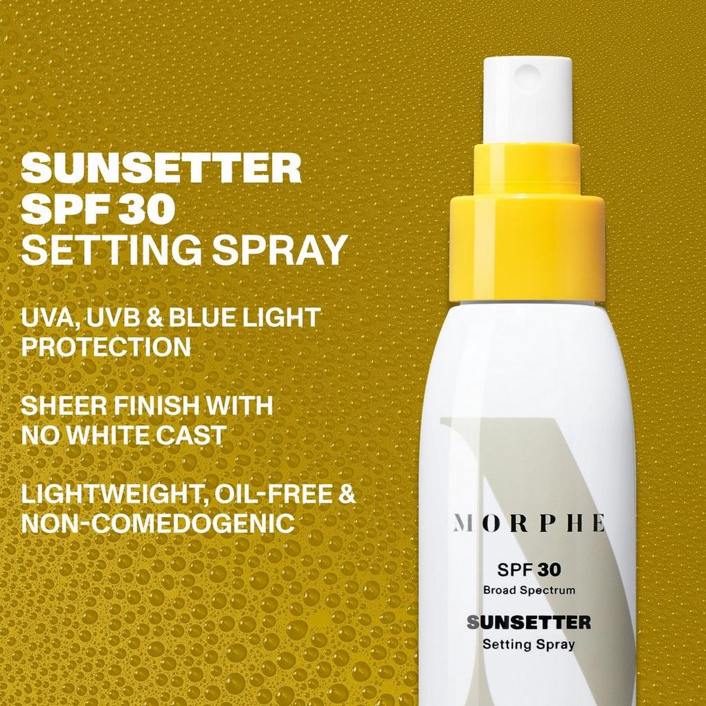 Morphe - Sunsetter Broad Spectrum SPF 30 Setting Spray