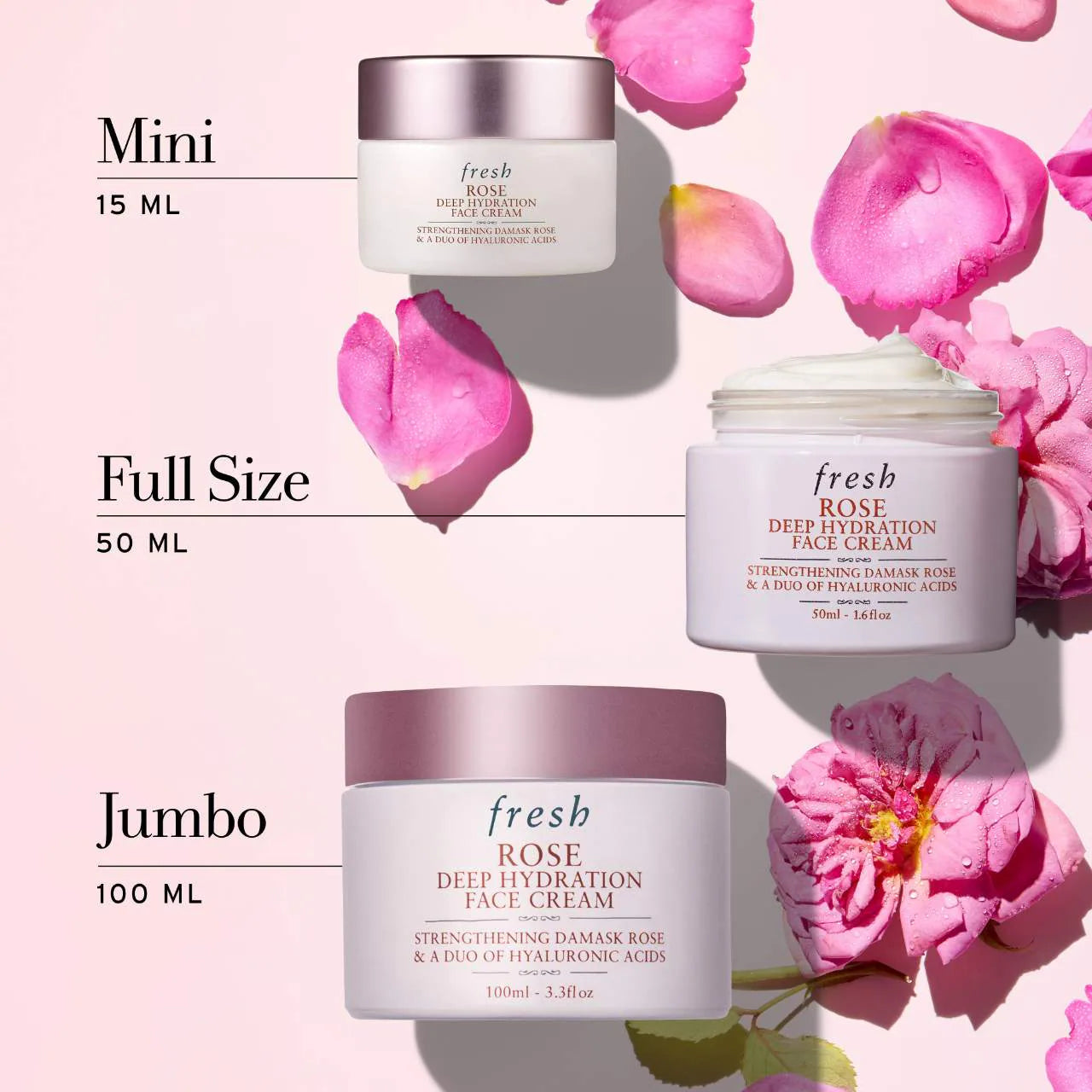 fresh - Rose & Hyaluronic Acid Deep Hydration Moisturizer