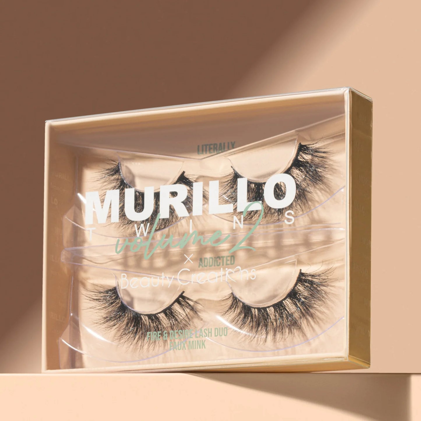 Beauty Creations - Set de Pestañas Fire & Defire Lashes Murillo  Twins Vol. 2