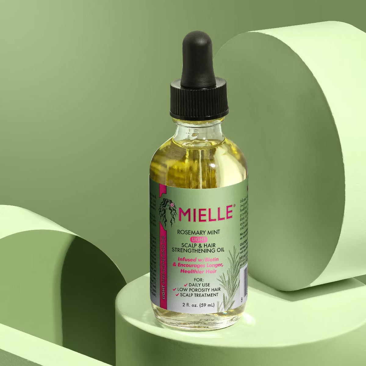 Mielle - Organics Rosemary Mint Light Scalp & Hair Strengthening Oil