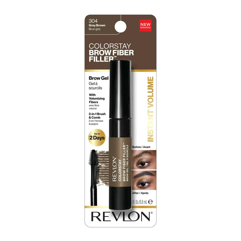 Revlon - Gel de Cejas Color Stay Fiber Filler Brow Gel