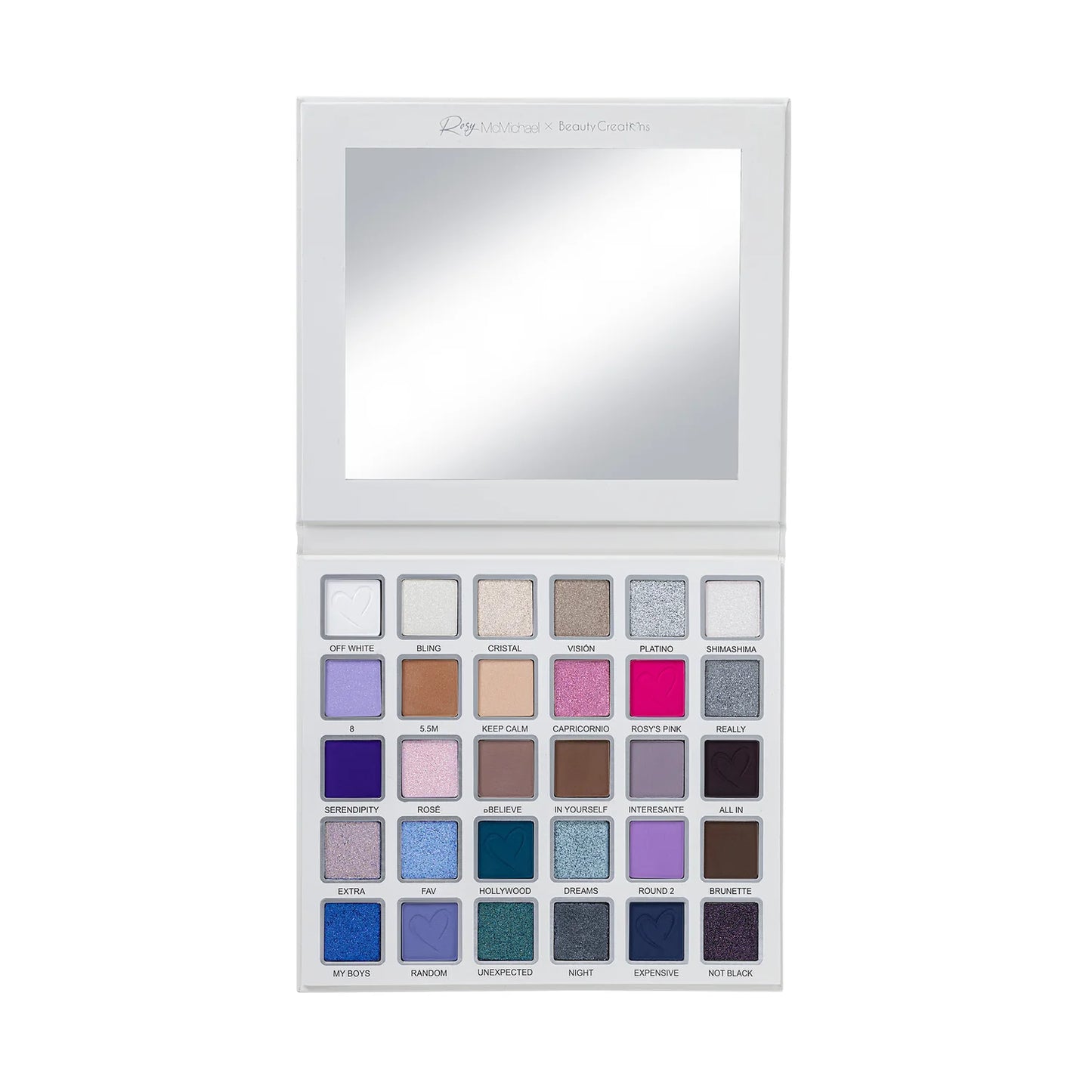 Rosy McMichael X Beauty Creations - Paleta de Sombras The Every Other Day Palette